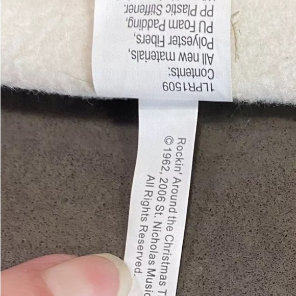 Hallmark Jingle Pals Animated Singing Rocking Around Xmas Tree Light Up Plush - Picture 8 of 10